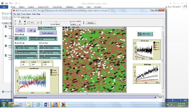 NIBLSE Incubator: Agent-Based Modeling Simulation Logo