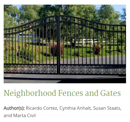 ROW - Fences and Gates