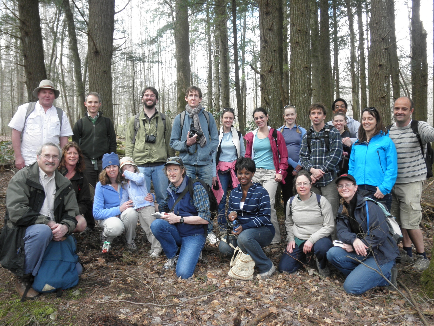 NIMBioS Staff on Annual Hike 2011