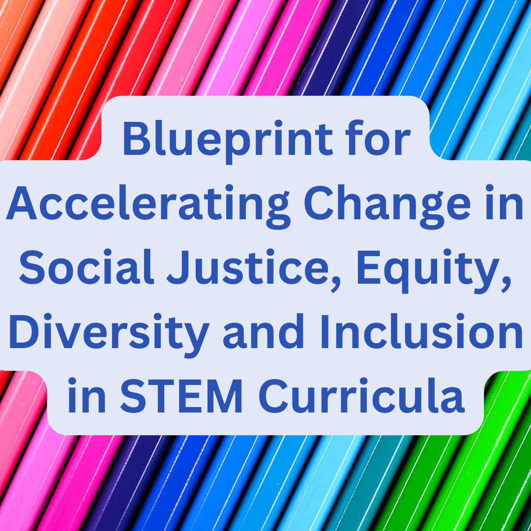 Blueprint for Accelerating Change in Social Justice, Equity, Diversity, and Inclusion in STEM Curricula