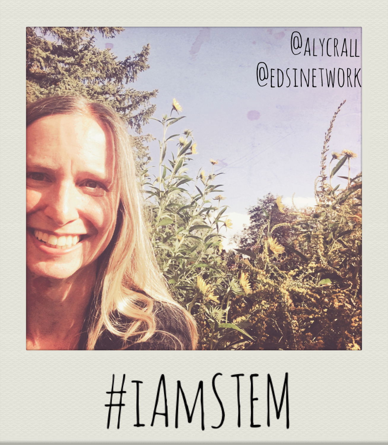 Example Polaroid for IamSTEM campaign