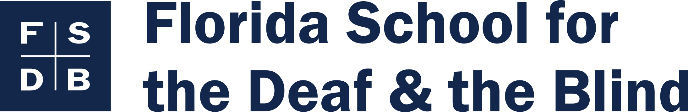 florida school for the deaf and blind logo