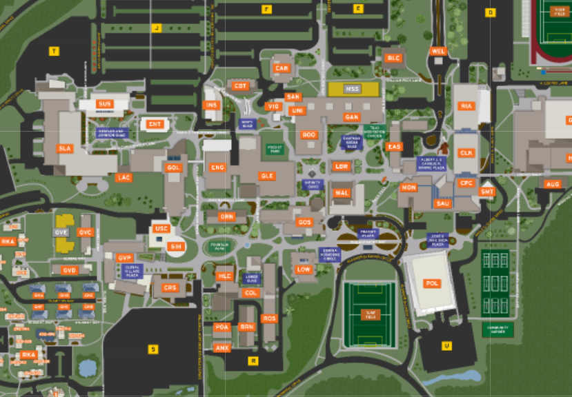 rit campus map