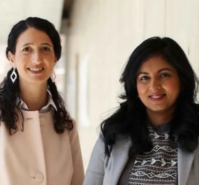 Photo: Dr. Viji Sathy and Dr. Kelly Hogan