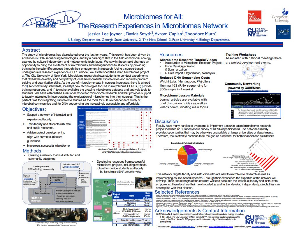 Microbiomes forAll: The Research Experiences in Microbiomes Network