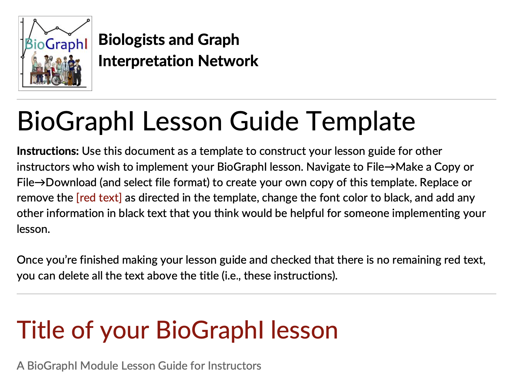 BioGraphI OER Lesson Guide Template - Google Docs